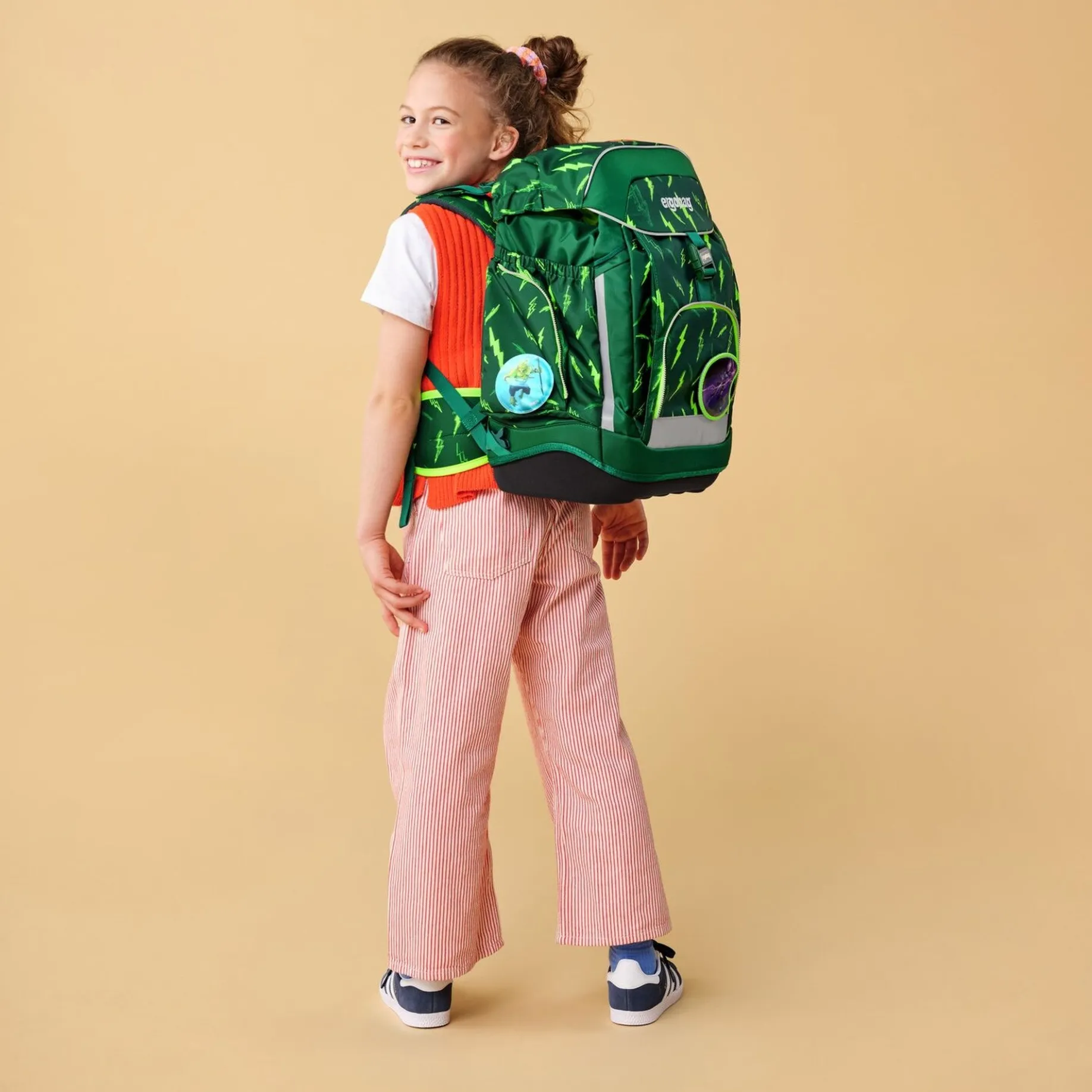 Maxi "Lumi" - Schulrucksack Set 6tlg. Modell 2025 (Bärtastisch)