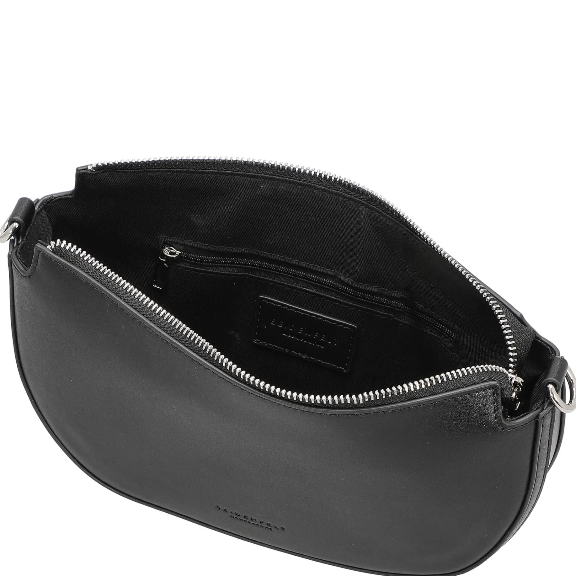 Melbu Halfmoon - Schultertasche 28 cm (black)