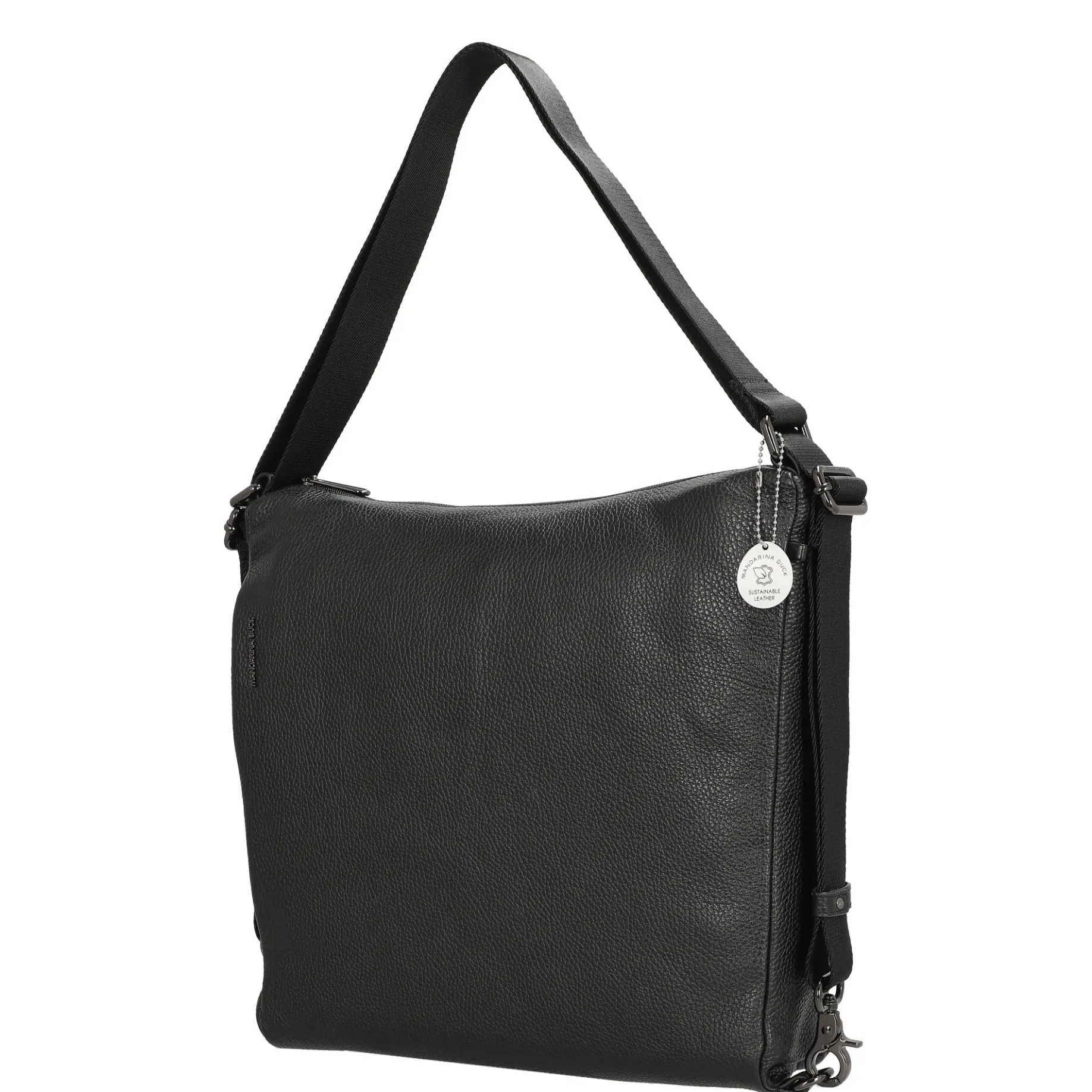 Mellow Leather - Schultertasche 36 cm (nero)