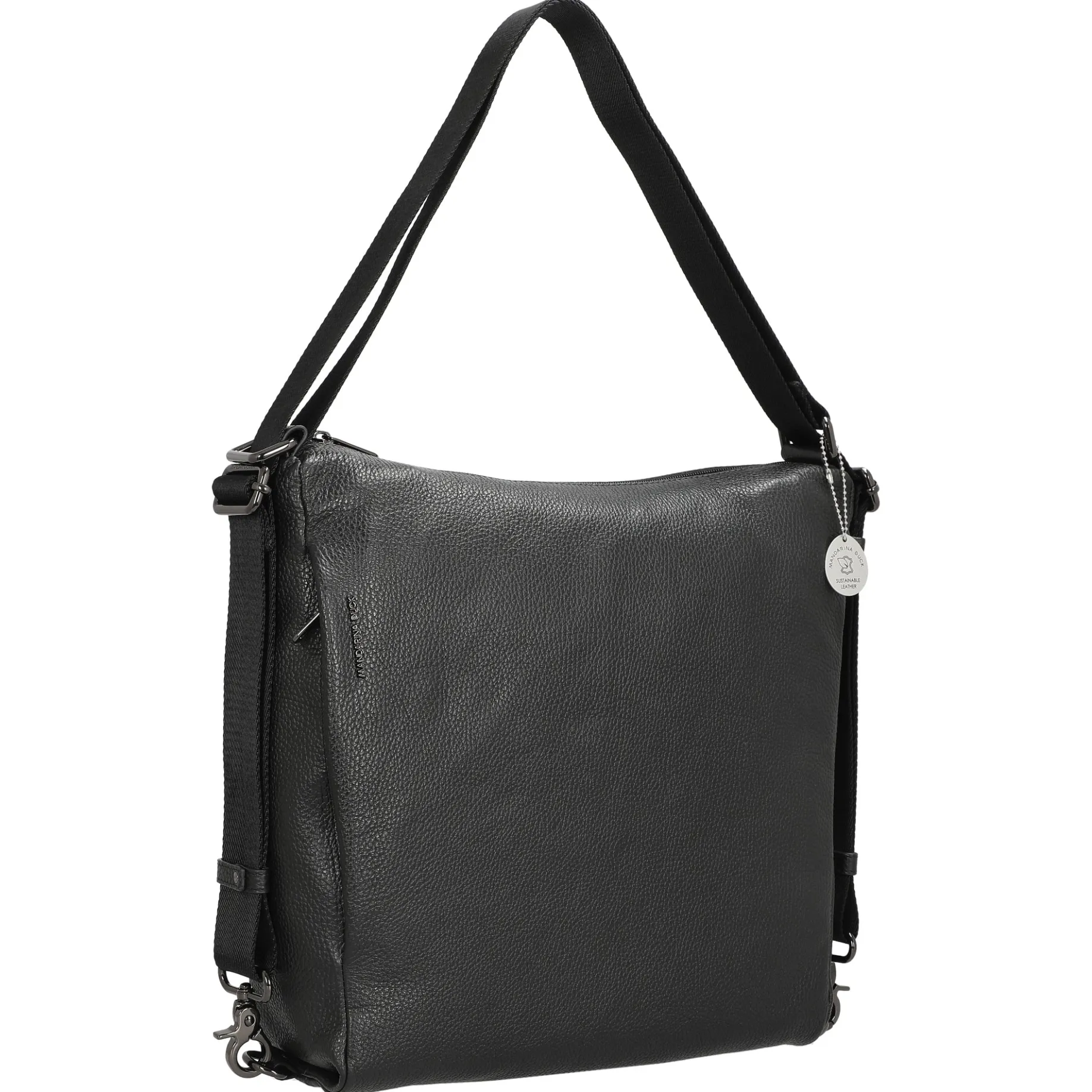 Mellow Leather - Schultertasche 36 cm (nero)