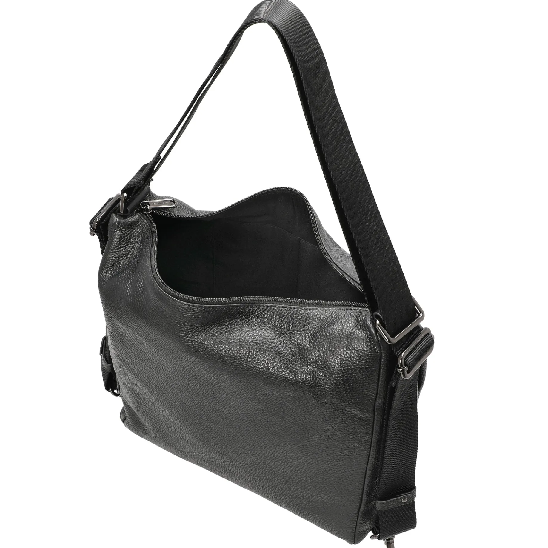 Mellow Leather - Schultertasche 36 cm (nero)