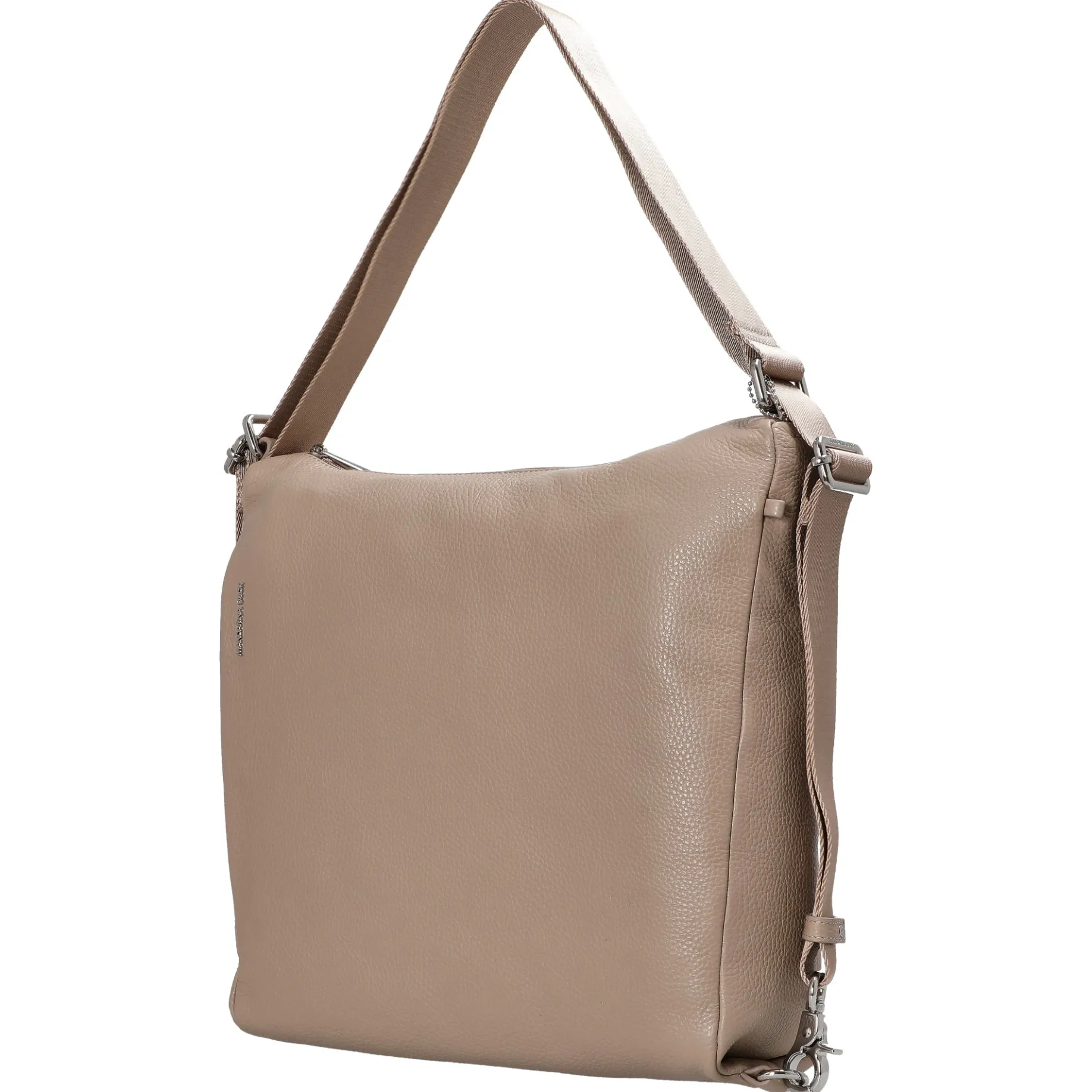 Mellow Leather - Schultertasche 36 cm (warm taupe)
