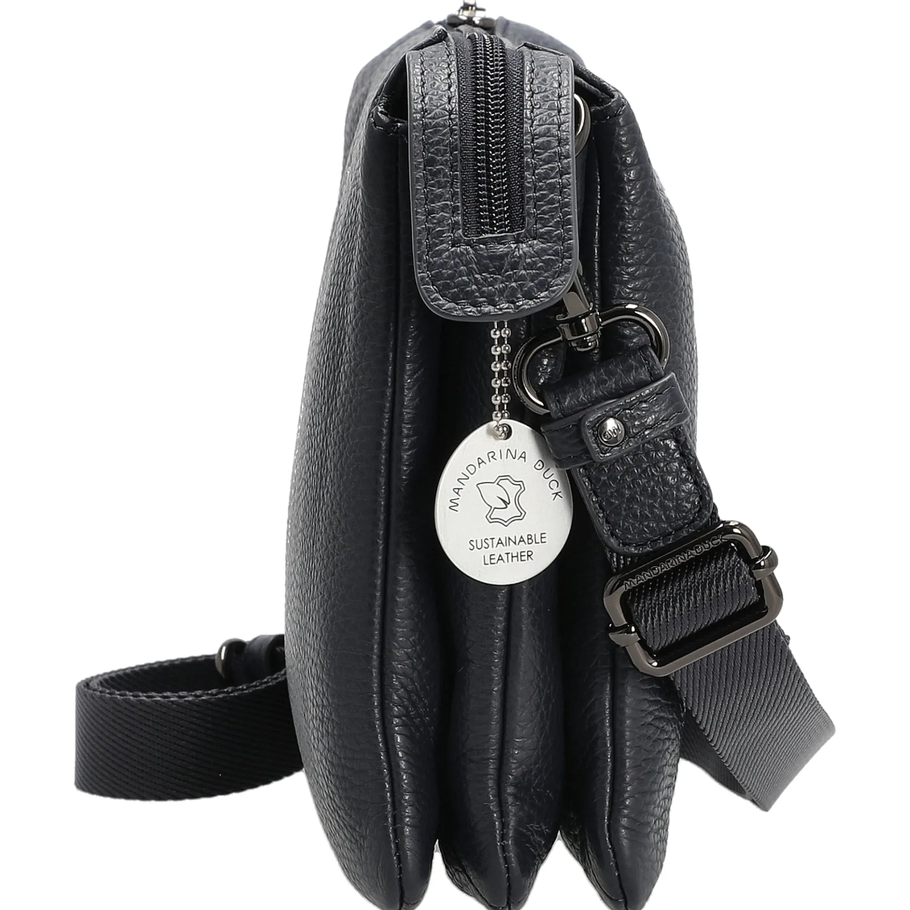 Mellow Leather - Umhängetasche 28 cm (dress blue)