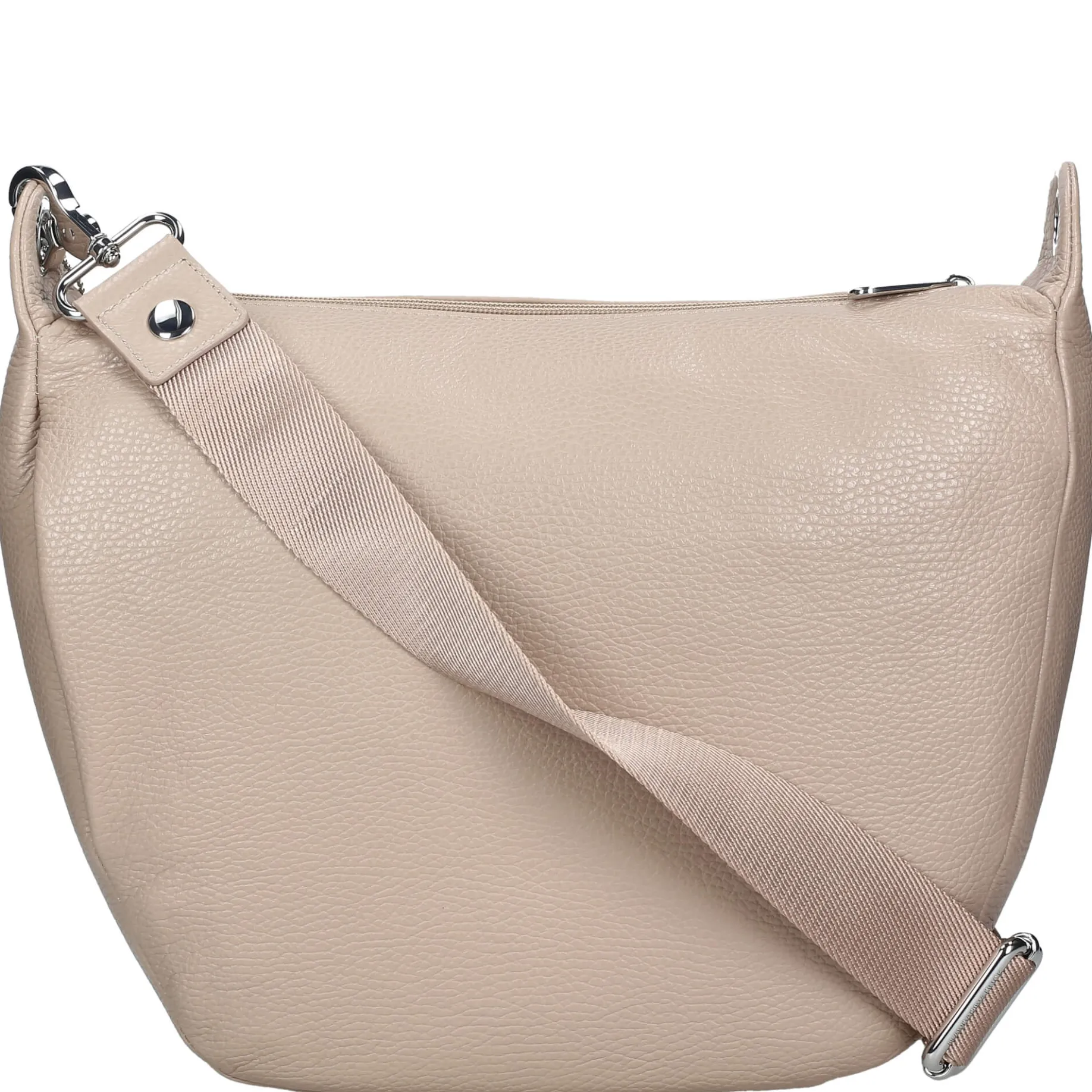 Mellow Leather - Umhängetasche 34 cm (warm taupe)