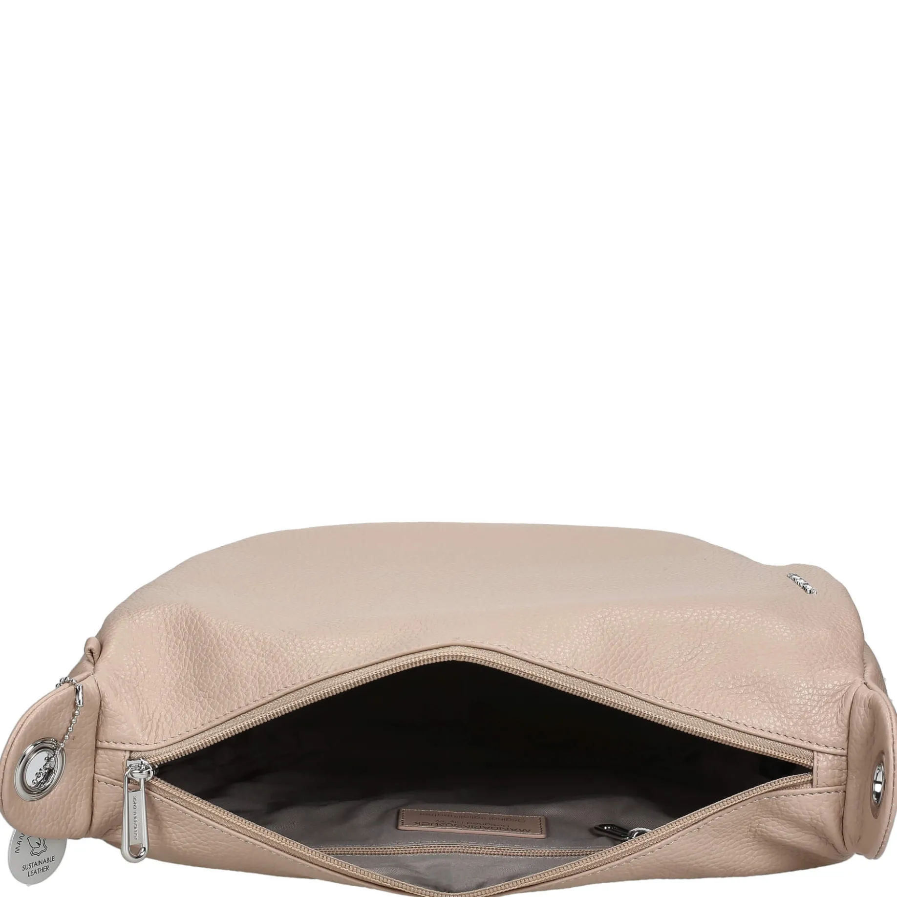Mellow Leather - Umhängetasche 34 cm (warm taupe)