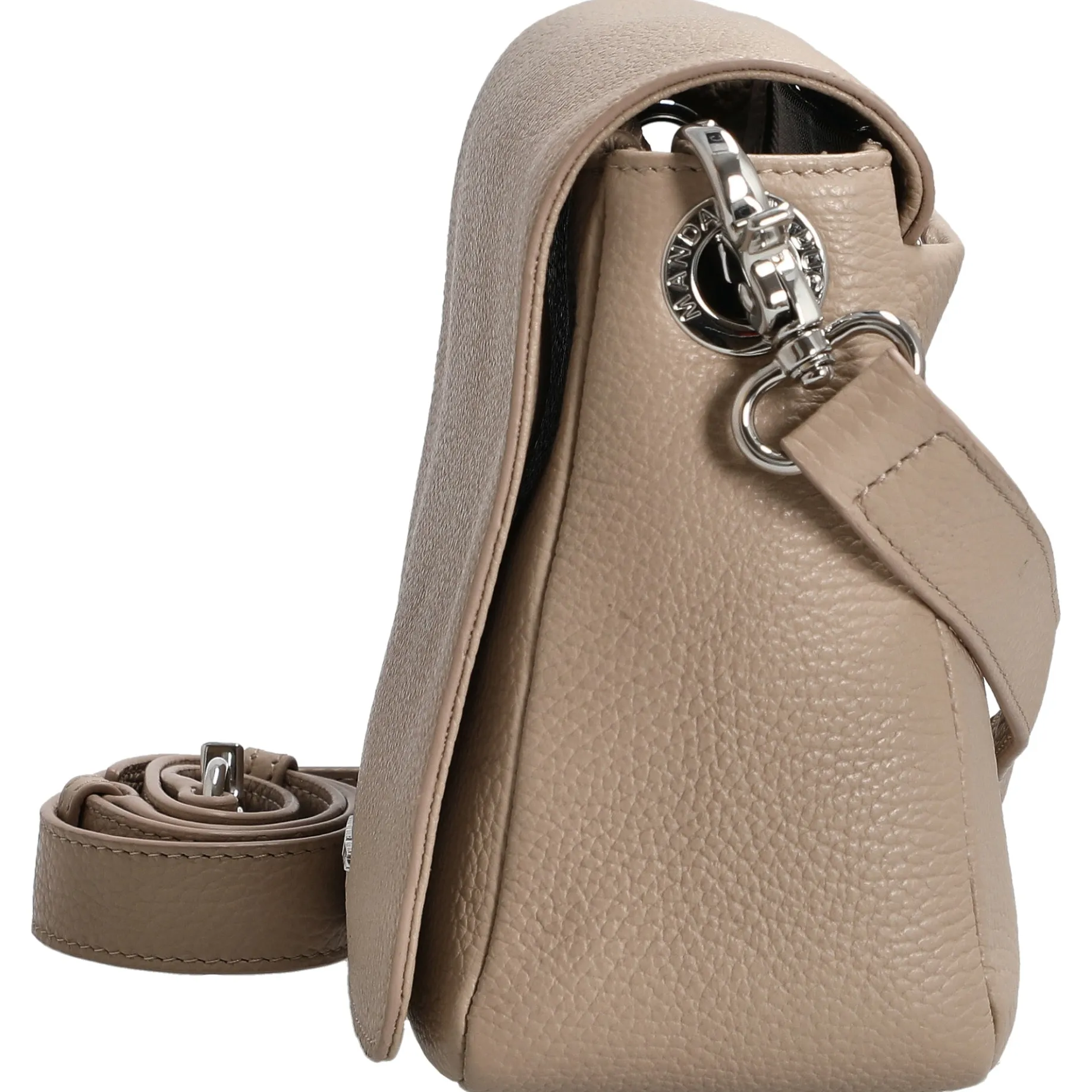 Mellow Leather - Umhängetasche 36 cm (warm taupe)