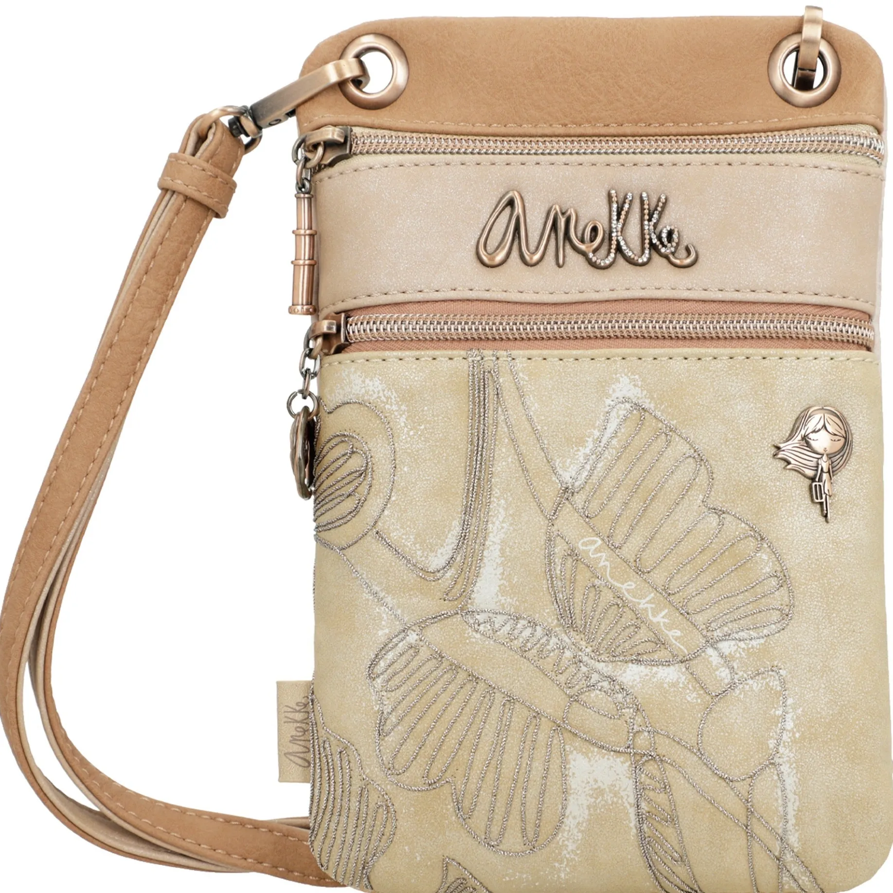 Memories - Mini-Umhängetasche 23 cm (multicolor)