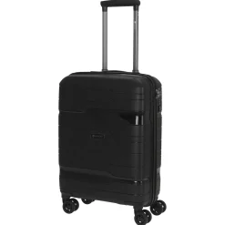 Memphis - 4-Rollen-Kabinentrolley 55 cm (schwarz)