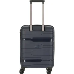 Memphis - 4-Rollen-Kabinentrolley 55 cm (blau)