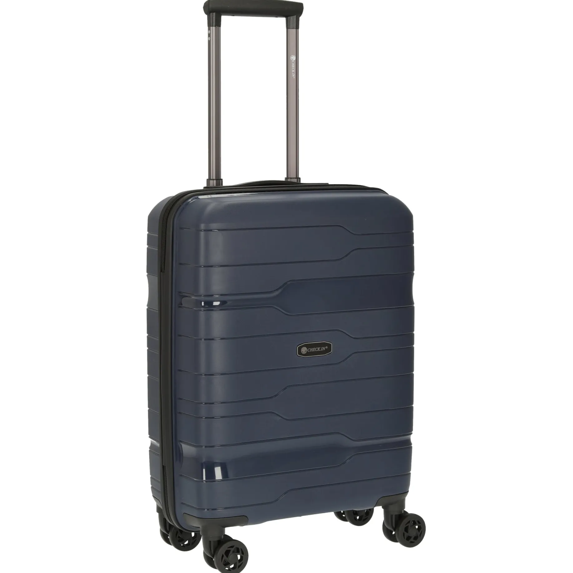Memphis - 4-Rollen-Kabinentrolley 55 cm (blau)