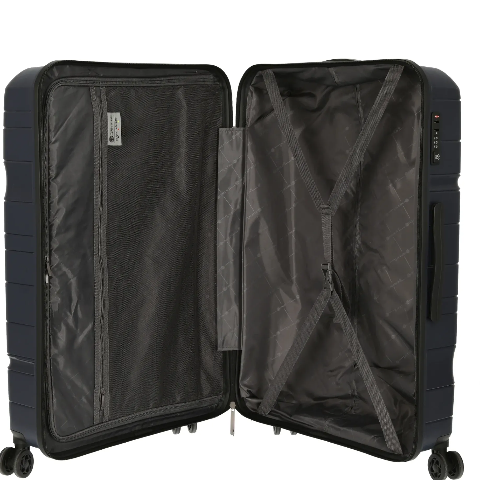 Memphis - 4-Rollen-Trolley 76 cm (blau)