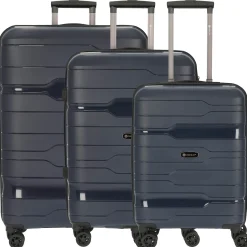 Memphis Trolley-Set 3tlg. (blau)