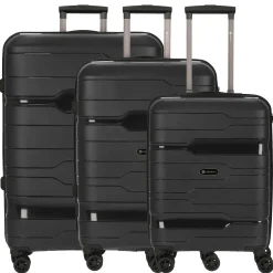 Memphis Trolley-Set 3tlg. (schwarz)