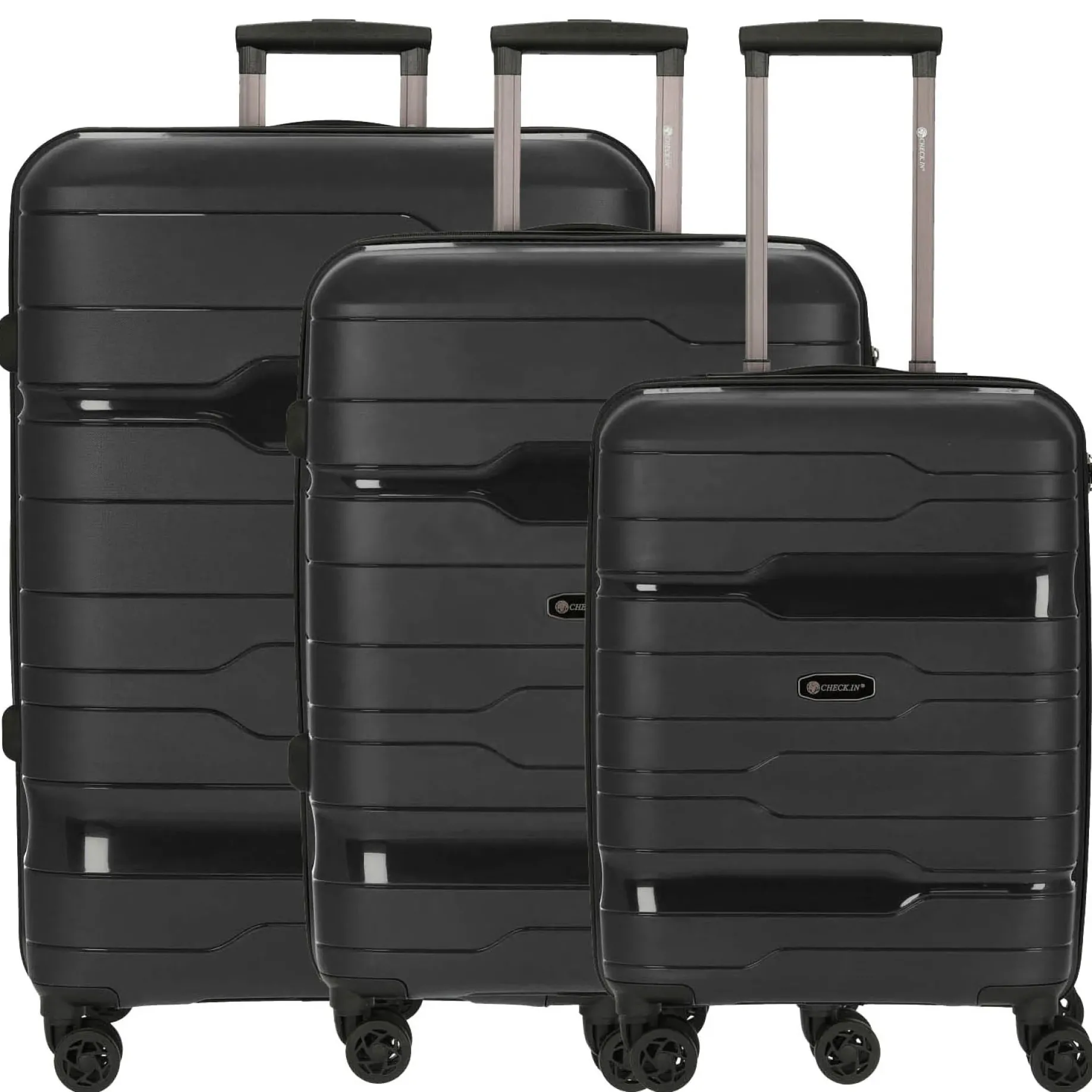 Memphis Trolley-Set 3tlg. (schwarz)