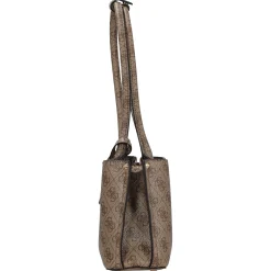 Meridian - Schultertasche 27 cm (latte logo)