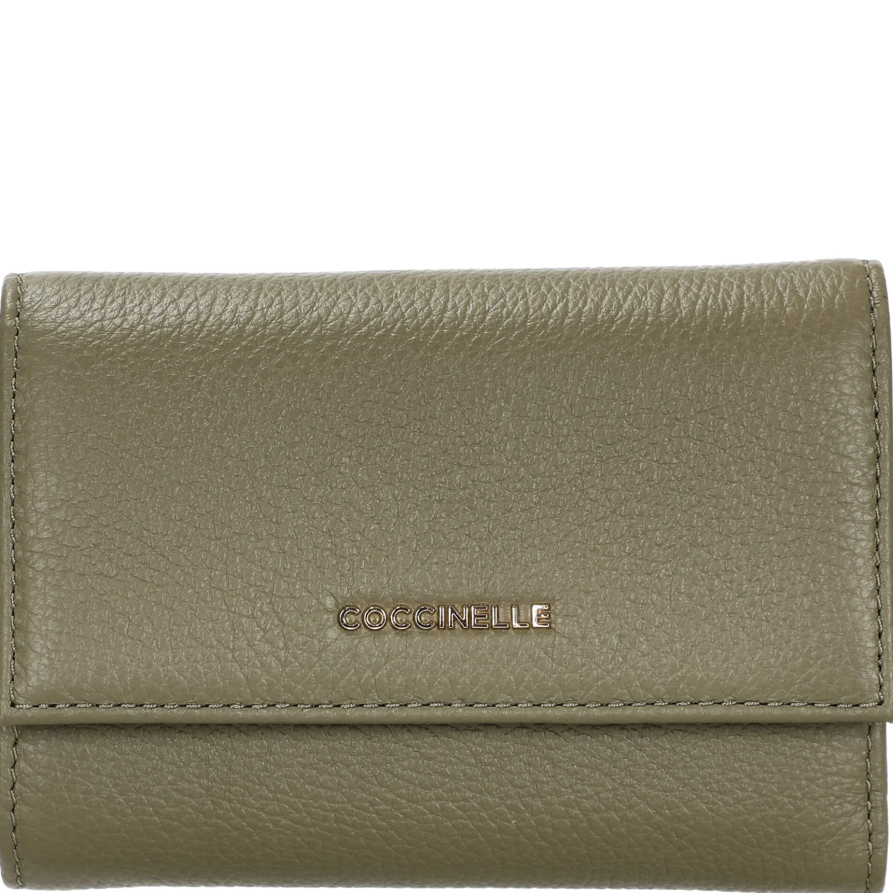 Metallic Soft - Geldbörse 12cc 14 cm (laurel green)