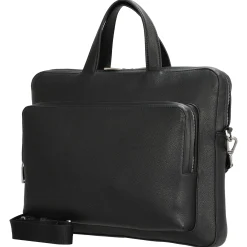 Micro Pebble Slim Briefcase - Aktentasche 13" (black)