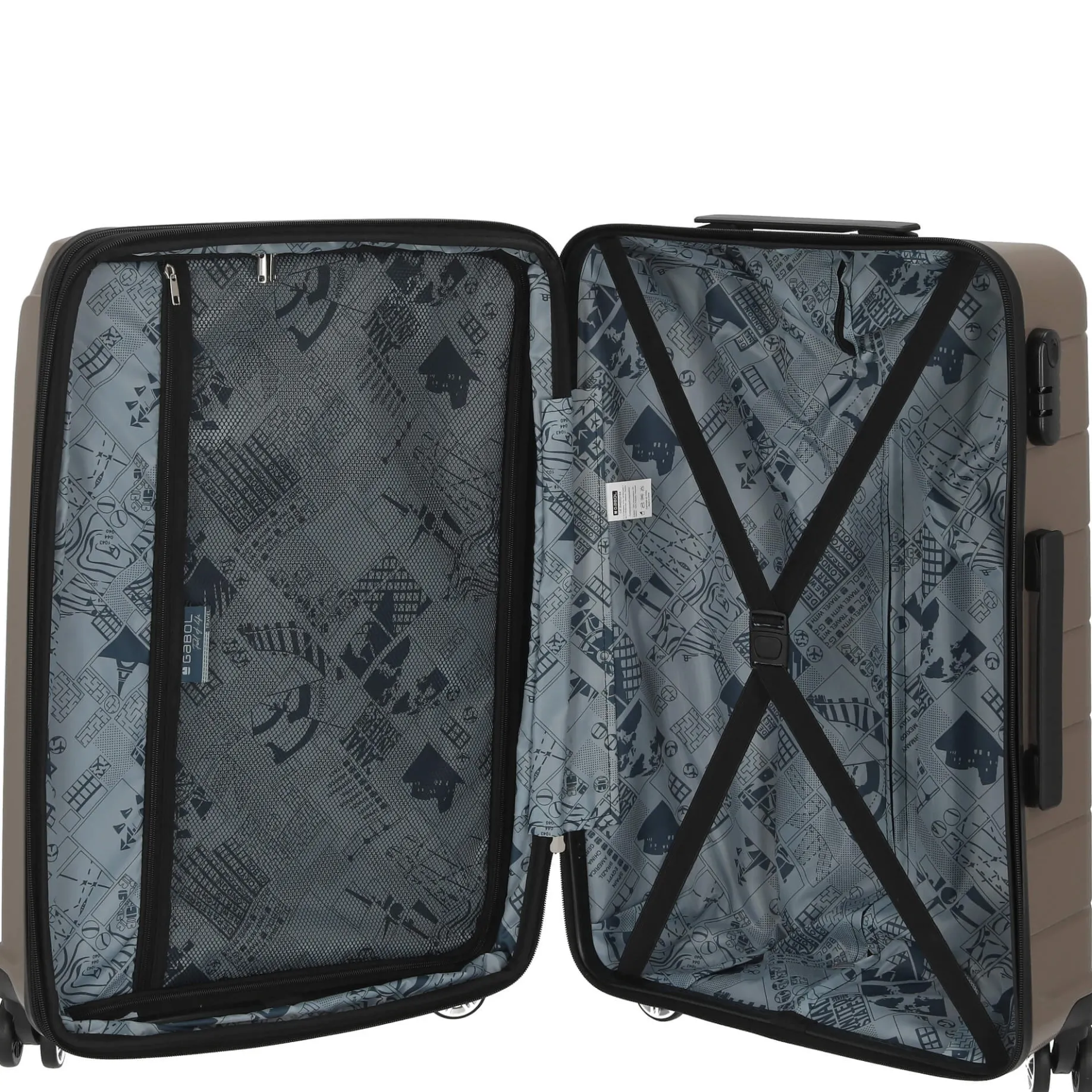 Midori - 4-Rollen-Trolley 66 cm M (stone)