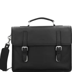 Milano - Aktentasche 38 cm Rindleder (schwarz)