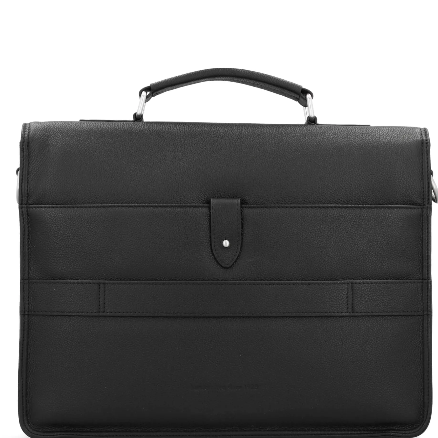 Milano - Aktentasche 38 cm Rindleder (schwarz)