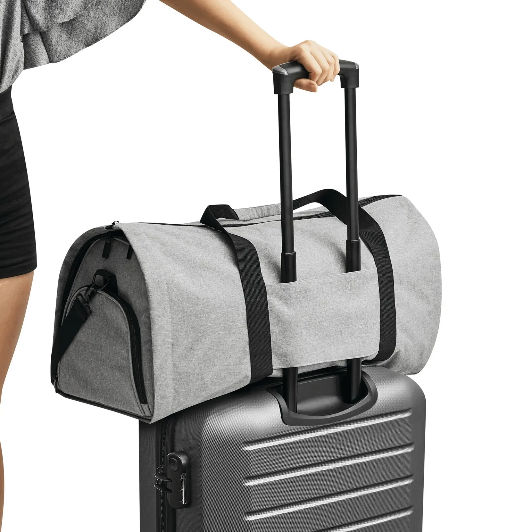 Milano - Reisetasche/Kleidersack 61.5 cm (grau)