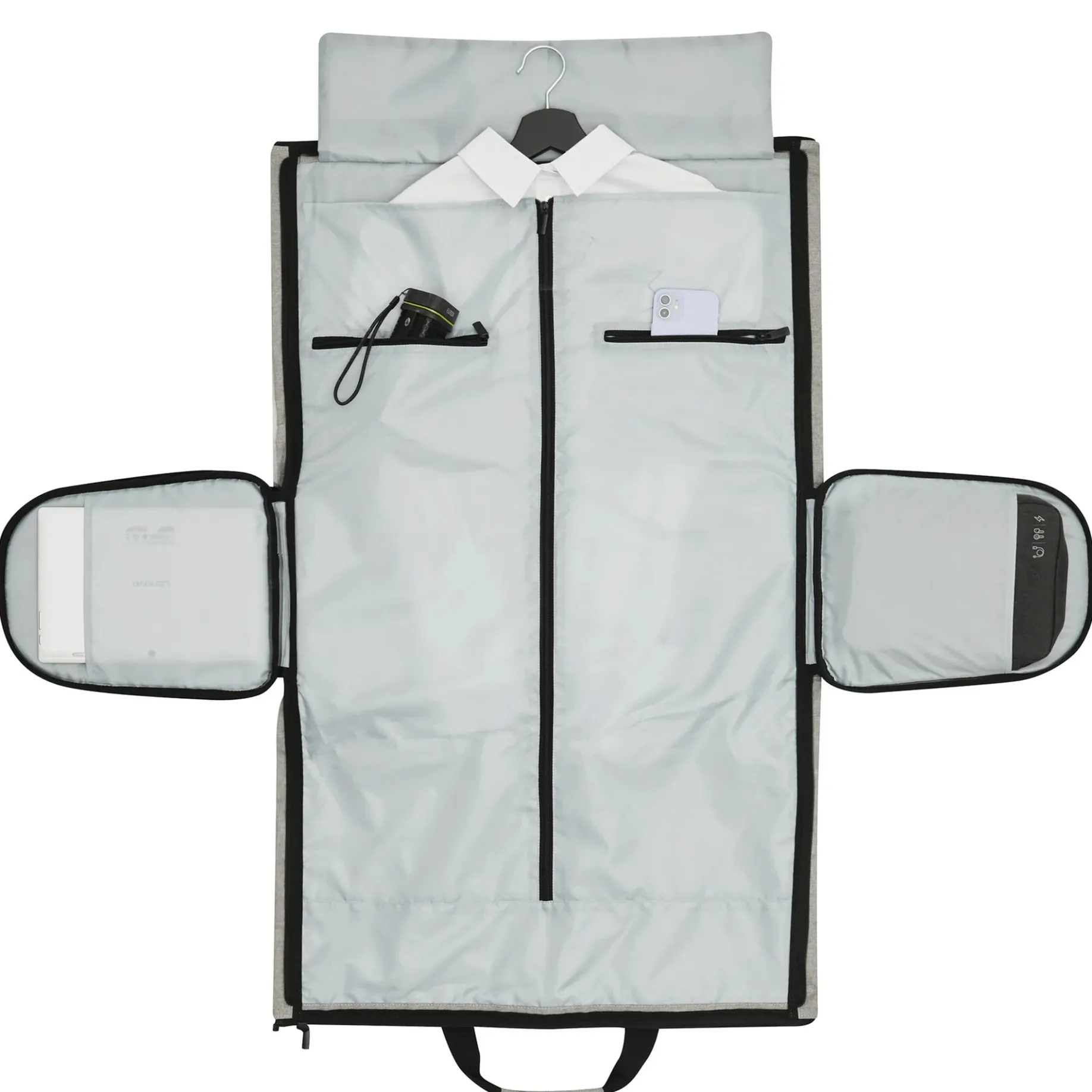 Milano - Reisetasche/Kleidersack 61.5 cm (grau)