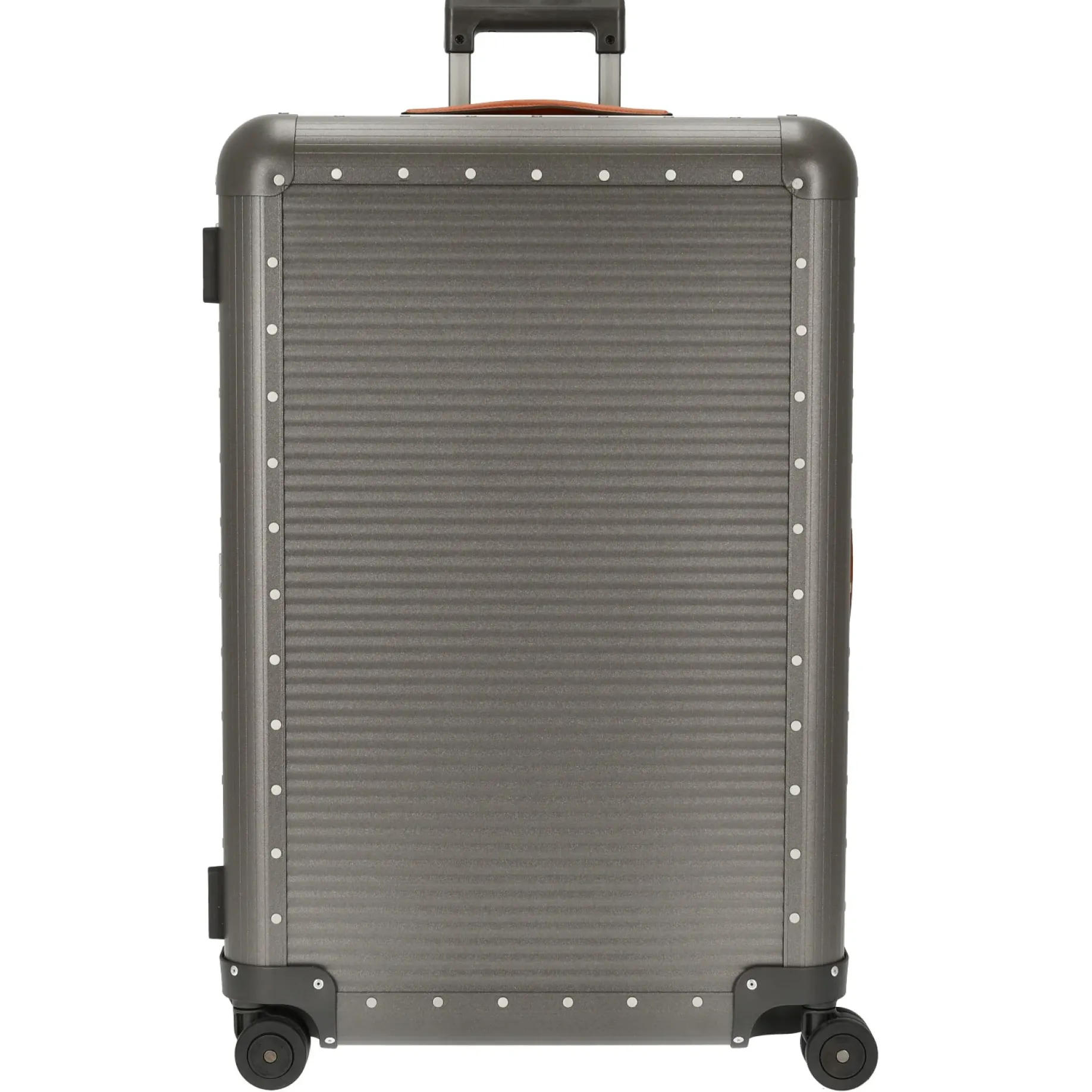 Milano Bank aluminum Spinner 76 - 4-Rollen-Trolley 75 cm (steel grey)