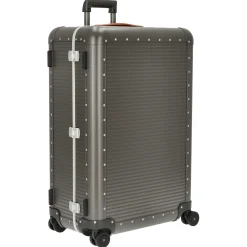 Milano Bank aluminum Spinner 76 - 4-Rollen-Trolley 75 cm (steel grey)
