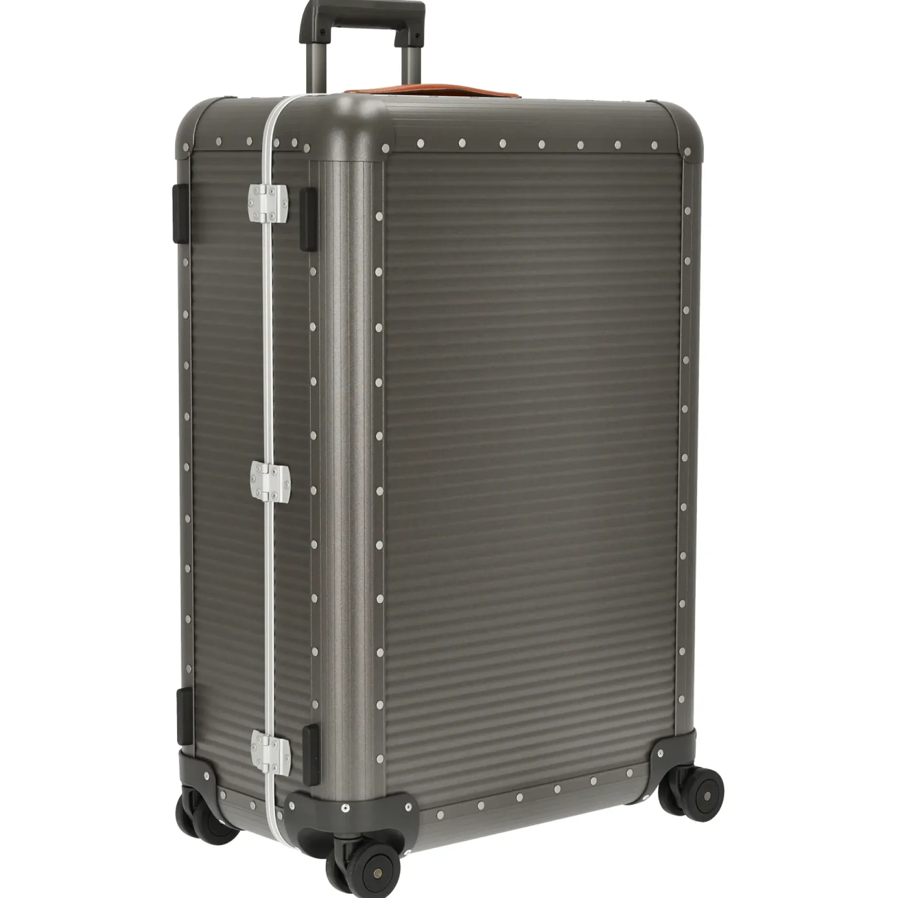 Milano Bank aluminum Spinner 76 - 4-Rollen-Trolley 75 cm (steel grey)