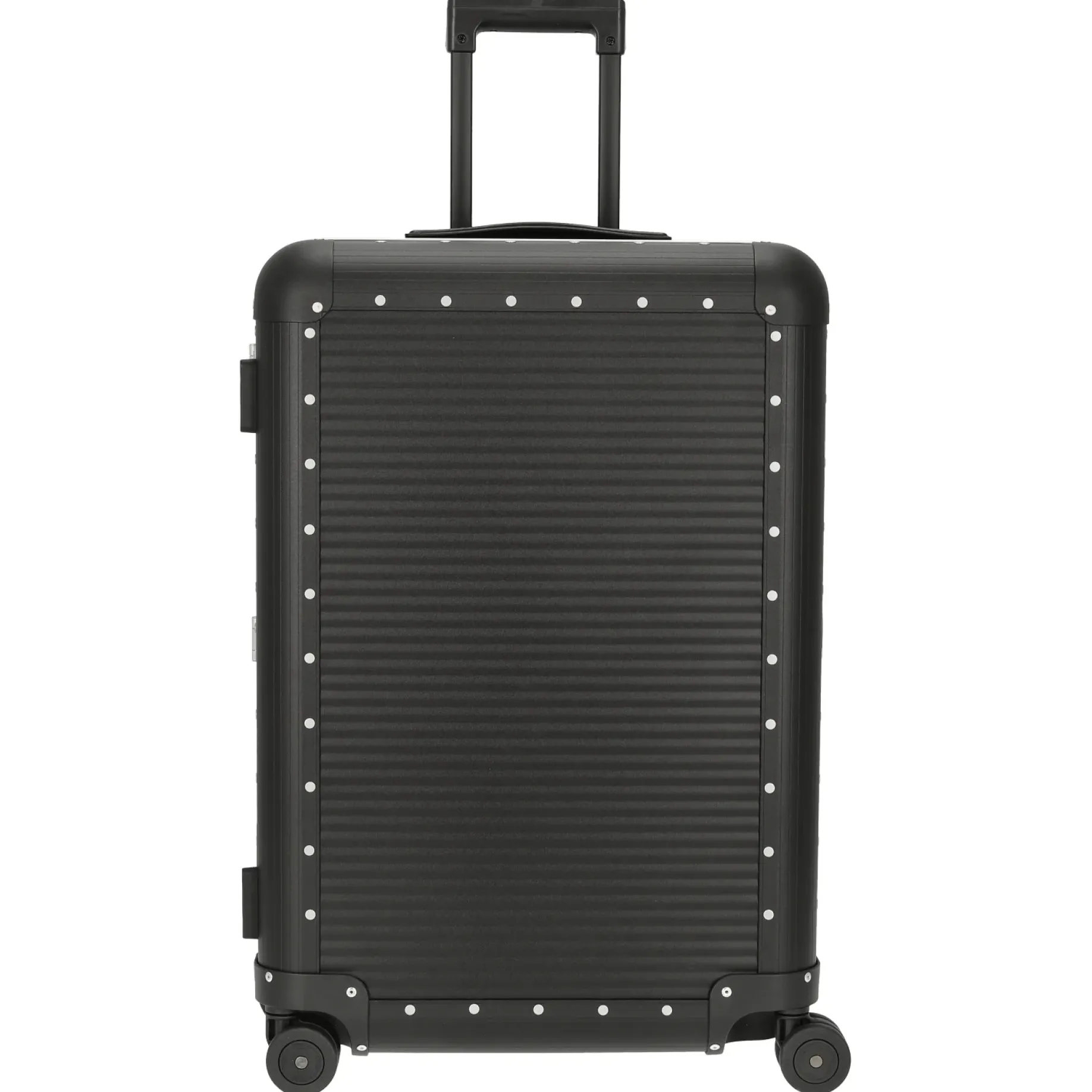 Milano Bank aluminum Spinner 68 - 4-Rollen-Trolley 66 cm (caviar black)