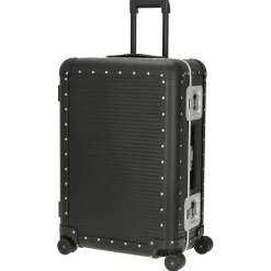 Milano Bank aluminum Spinner 68 - 4-Rollen-Trolley 66 cm (caviar black)