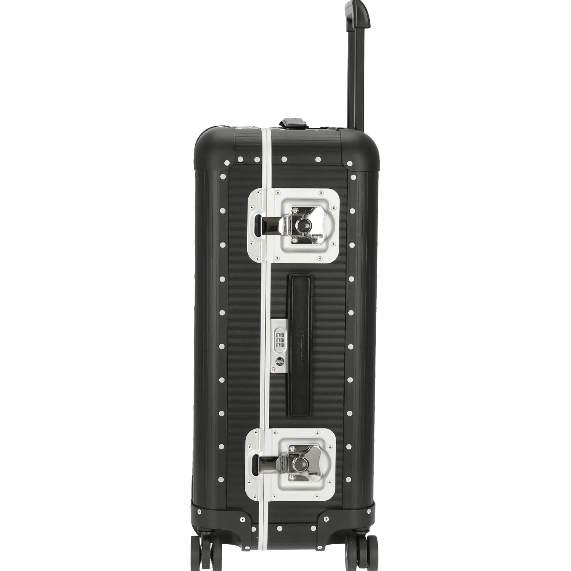 Milano Bank aluminum Spinner 68 - 4-Rollen-Trolley 66 cm (caviar black)