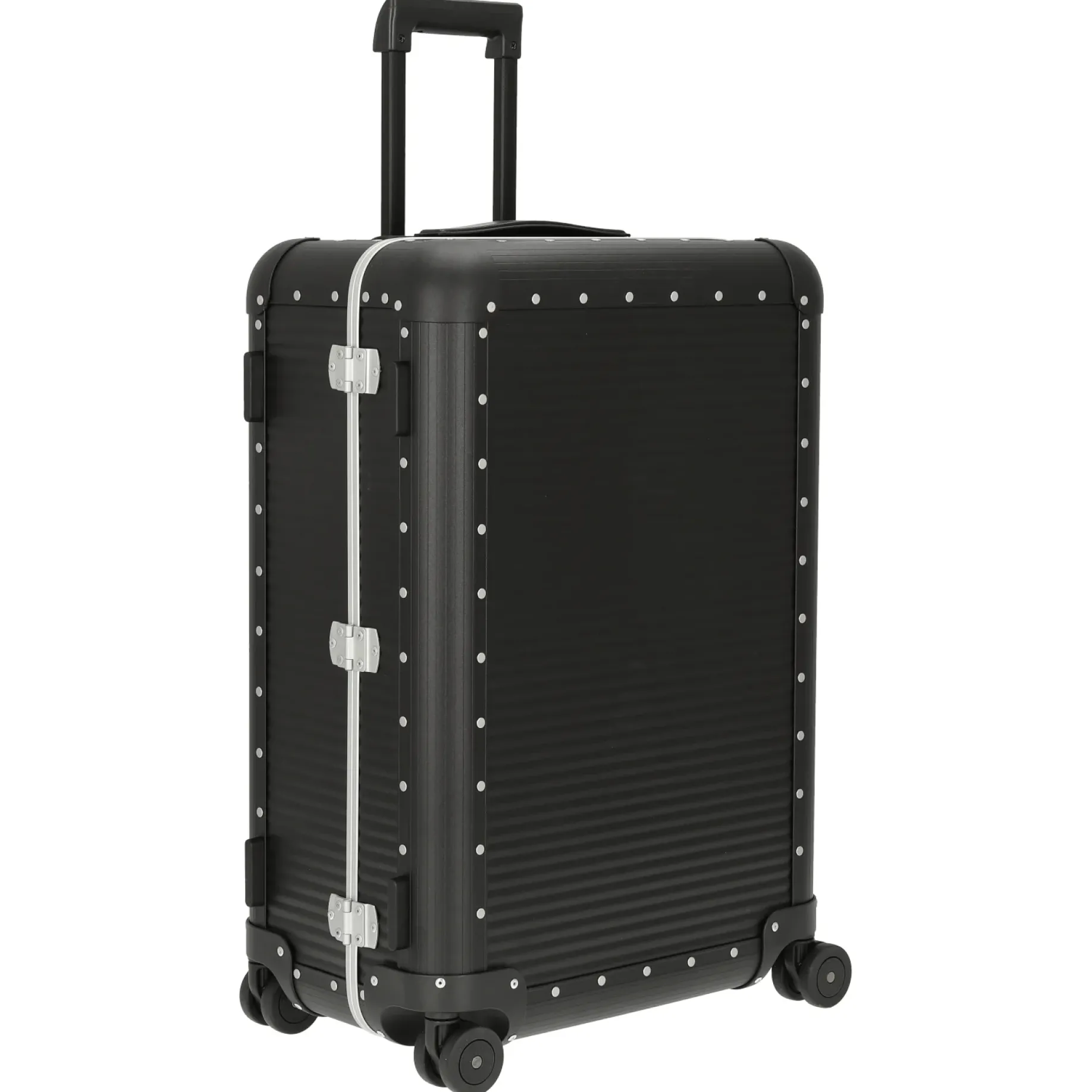 Milano Bank aluminum Spinner 68 - 4-Rollen-Trolley 66 cm (caviar black)