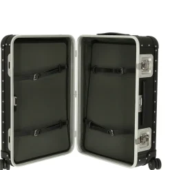 Milano Bank aluminum Spinner 68 - 4-Rollen-Trolley 66 cm (caviar black)