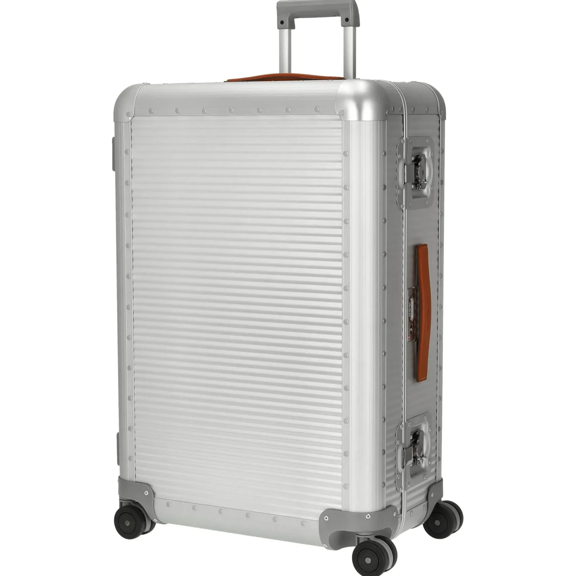 Milano Bank aluminum Spinner 76 - 4-Rollen-Trolley 75 cm (moonlight silver)