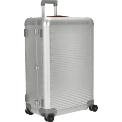 Milano Bank aluminum Spinner 76 - 4-Rollen-Trolley 75 cm (moonlight silver)