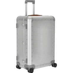 Milano Bank aluminum Spinner 68 - 4-Rollen-Trolley 66 cm (moonlight silver)