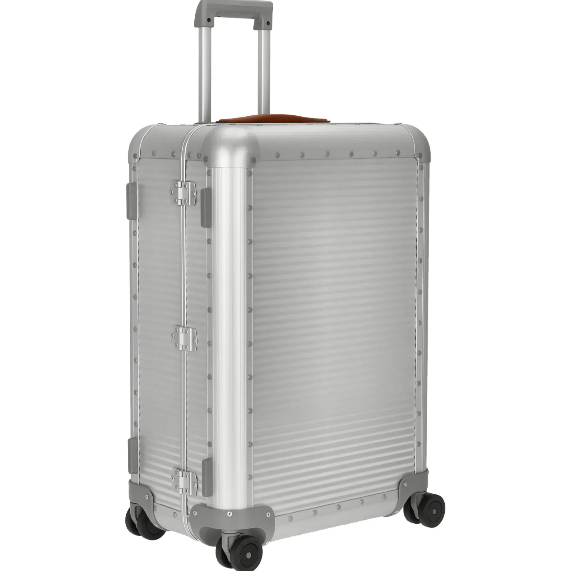 Milano Bank aluminum Spinner 68 - 4-Rollen-Trolley 66 cm (moonlight silver)