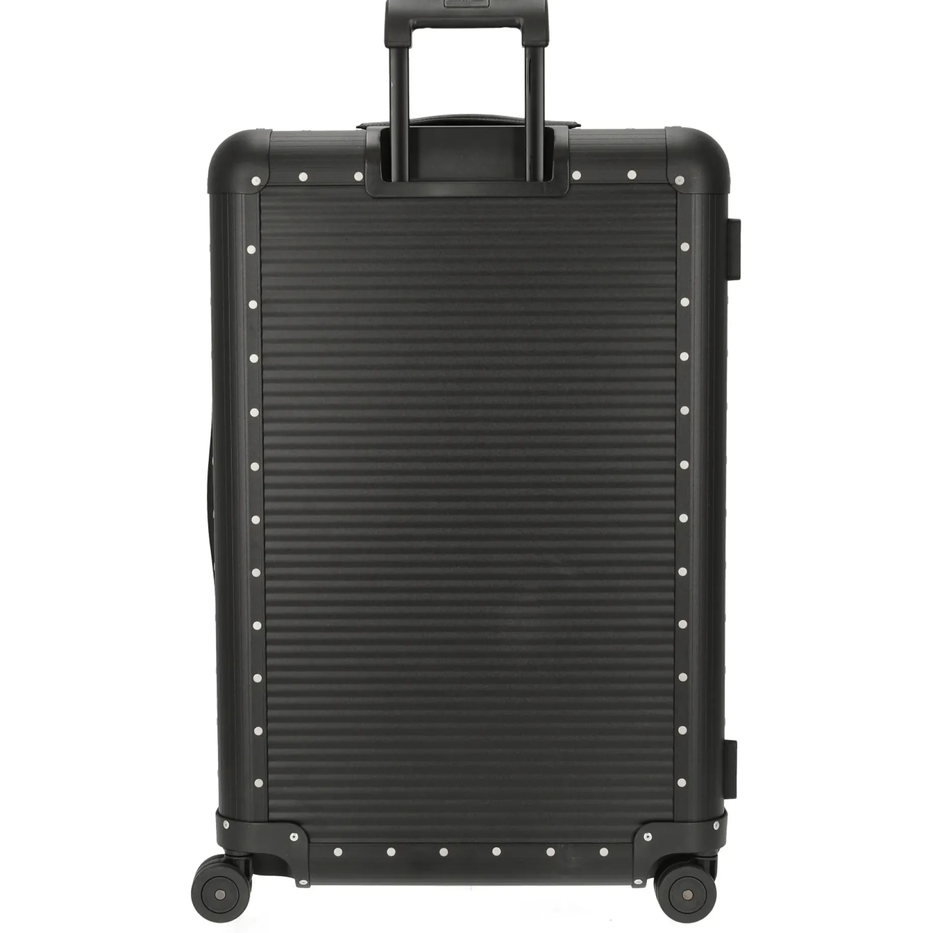 Milano Bank aluminum Spinner 76 - 4-Rollen-Trolley 75 cm (caviar black)