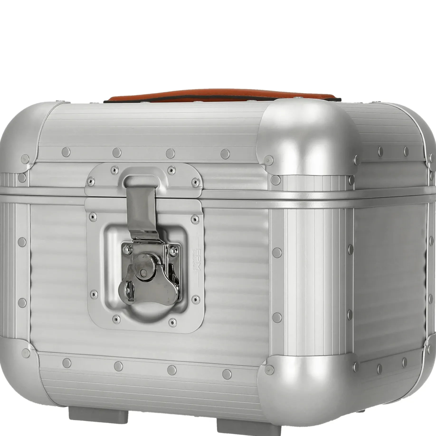 Milano Bank aluminum Vanity Case - Beauty Case 33 cm (moonlight silver)