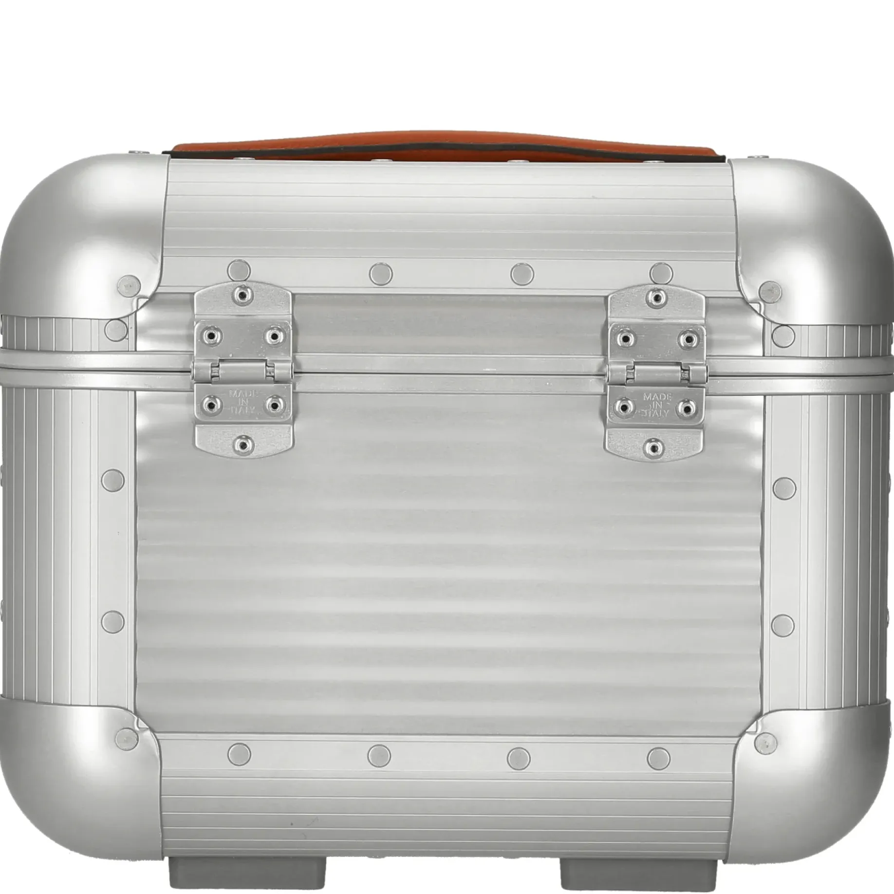 Milano Bank aluminum Vanity Case - Beauty Case 33 cm (moonlight silver)