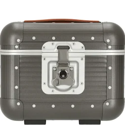 Milano Bank aluminum Vanity Case - Beauty Case 33 cm (steel grey)