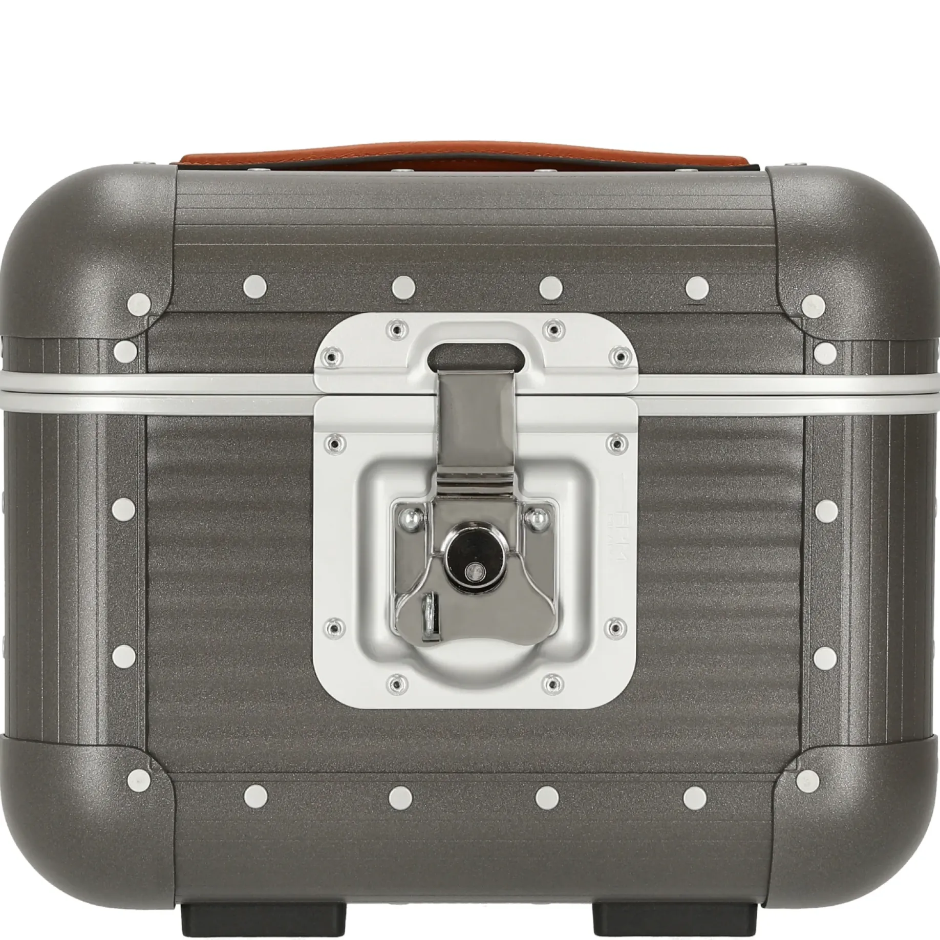 Milano Bank aluminum Vanity Case - Beauty Case 33 cm (steel grey)