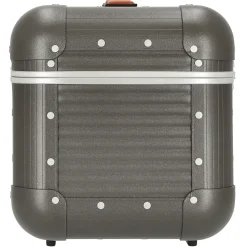 Milano Bank aluminum Vanity Case - Beauty Case 33 cm (steel grey)