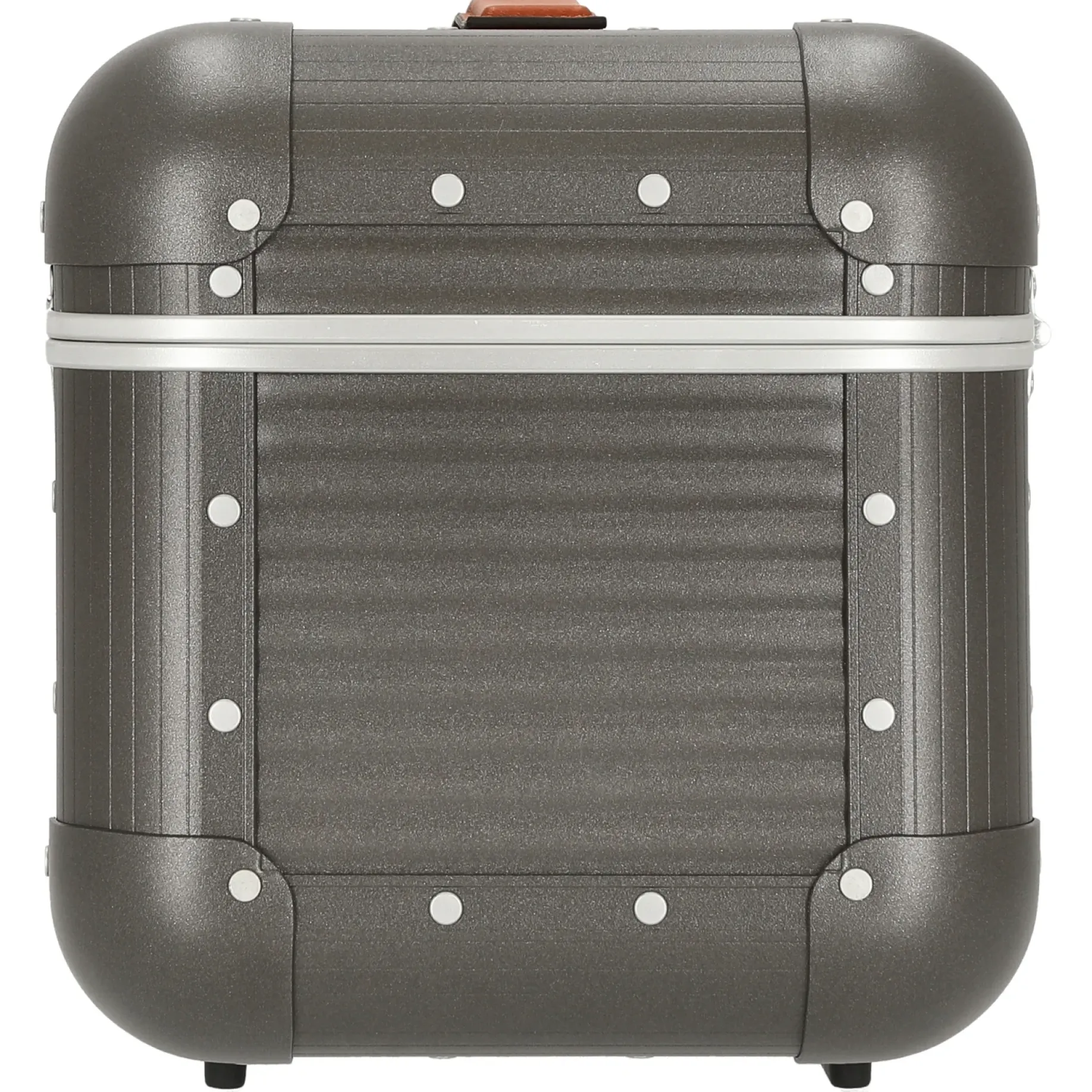 Milano Bank aluminum Vanity Case - Beauty Case 33 cm (steel grey)