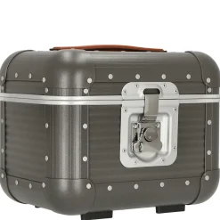 Milano Bank aluminum Vanity Case - Beauty Case 33 cm (steel grey)