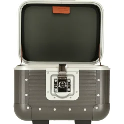 Milano Bank aluminum Vanity Case - Beauty Case 33 cm (steel grey)