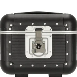 Milano Bank aluminum Vanity Case - Beauty Case 33 cm (caviar black)