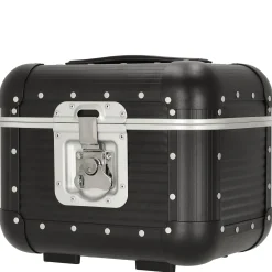 Milano Bank aluminum Vanity Case - Beauty Case 33 cm (caviar black)