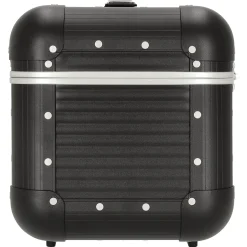 Milano Bank aluminum Vanity Case - Beauty Case 33 cm (caviar black)